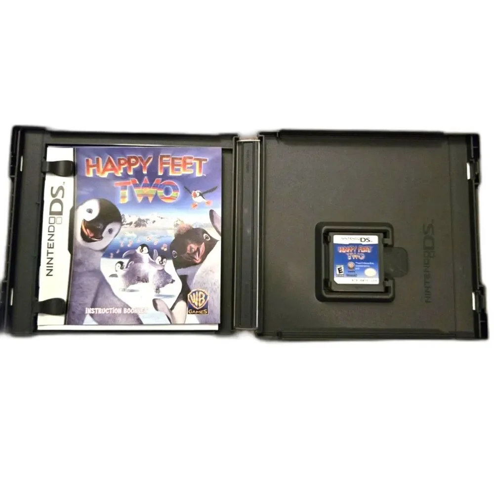 Happy Feet Two Nintendo DS 3DS (CIB w/Manual) Tested
